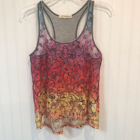 Rewind Tops - Rewind Sheer Top  S